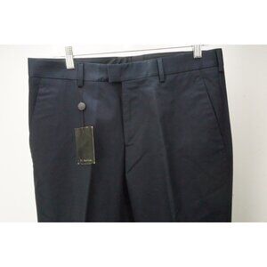 Paul Smith 100% Cotton Navy Blue Chino Pants Trousers 32 Brand NEW